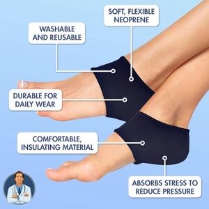 2 pairs of heel guards NWOT